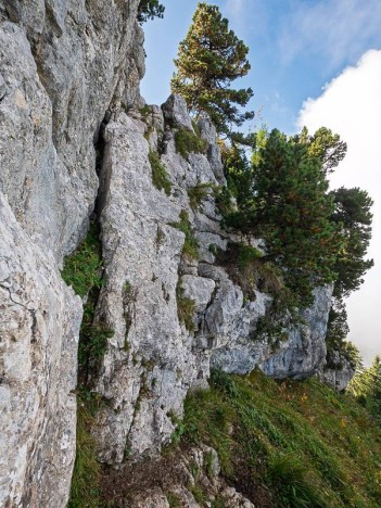 Escalade sur le chemin du Fourneau