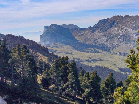 Le Dôme et le Col de Bellefont, les Lances de Malissard autour du Vallon de Marcieu