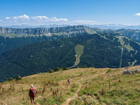 Dans le versant Est du Grand Som