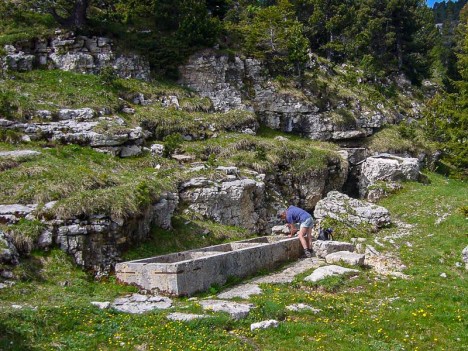La Fontaine Neuve sur le plateau du Mont Granier