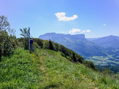 Le Granier depuis le Mont Joigny