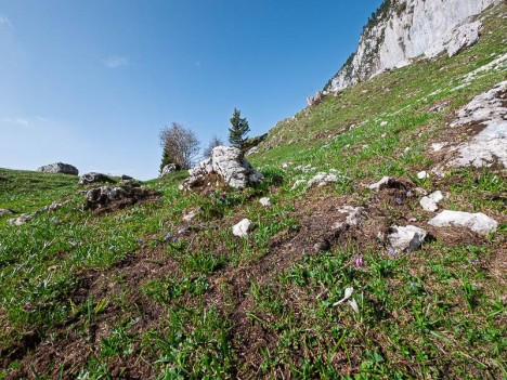 Sortie de la Porte de l'Alpette