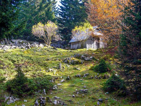 Cabane : le chalet d'Outheran