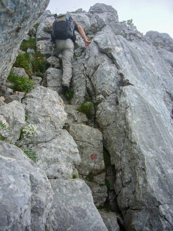 Sortie du Pas du Cuert