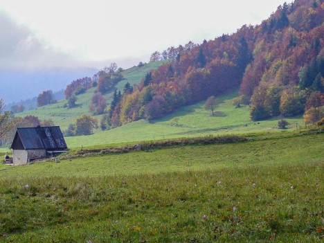 Au dessus du Désert d'Entremont