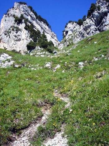 Le (bon) couloir du Pas de Montbrun