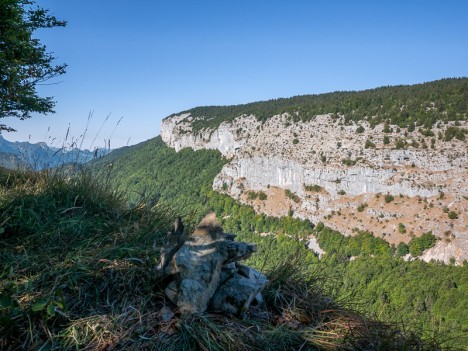 Le Montfred 1439 m, août 2022