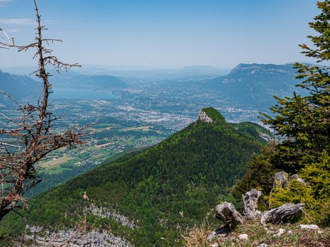 Le Corbeley, premier plan du Lac du Bourget