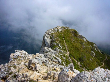 Descente de l'arête Nord