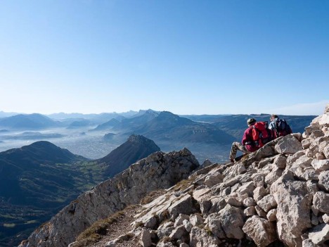 Au sommet de la Pinéa