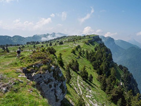 Les crêtes du Pinet au Fouda Blanc