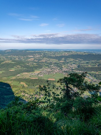 Au sommet de la Pointe du Frou 1190 m, août 2023