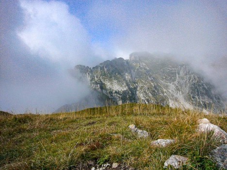 Courte éclaircie, le temps d'apercevoir les Lances de Malissard