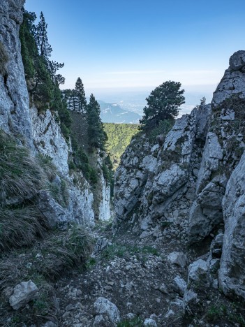 La cheminée du Rocher de Lorzier