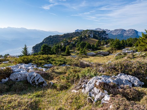 La Rousse au delà du Col de l'Alpe, oct. 2019