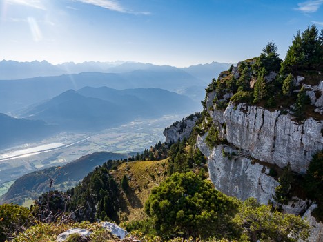 Au bord des Rochers de Belles Ombres, oct. 2019