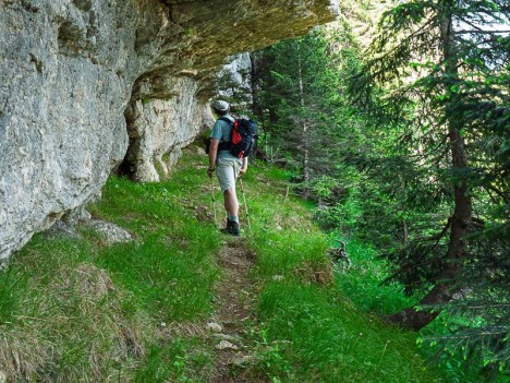 Sentier de la doline du Grand Glacier du Pinet