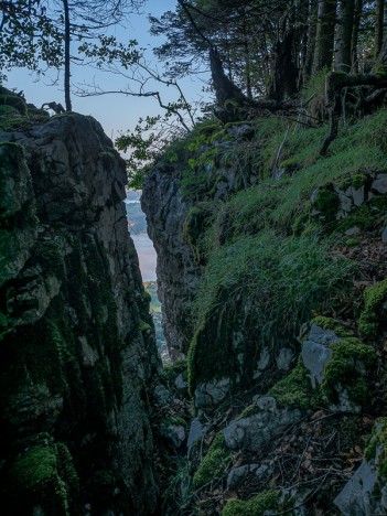 Étroite faille des Rochers du Frou, sept. 2023