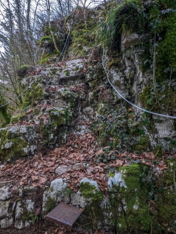 Passage câblé du Sentier du Beauvoir