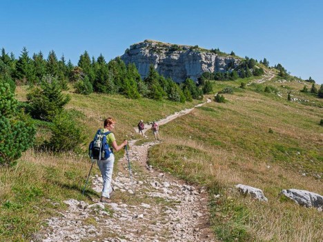 Bientôt le sommet du Mont Granier
