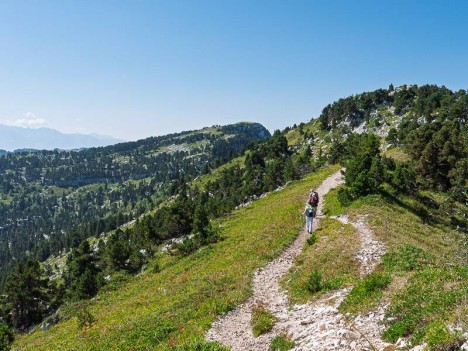 Par la crête du Mont Granier