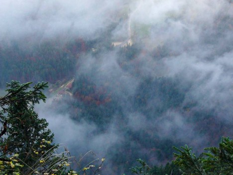 Nuages sur le Cirque de Saint-Même