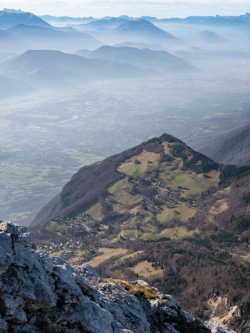 Sur la crête de la Barrère