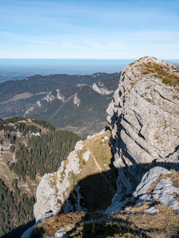 Sur la crête de la Barrère