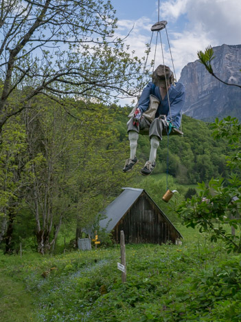 Épouvantail du Grand Carroz