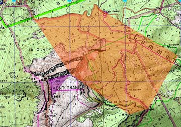Interdiction du Mont Granier - 30 avril 2016