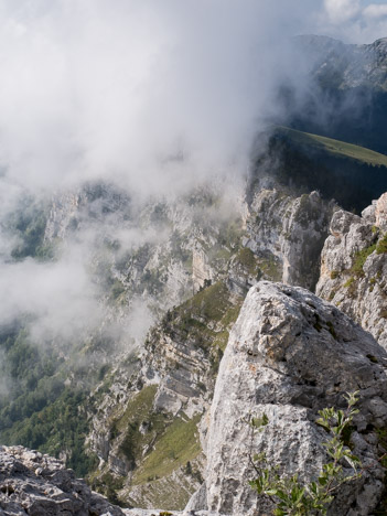 Falaises du Fourneau, Alpette de la Dame