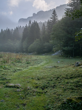 Brume sur le Pré de Pratcel