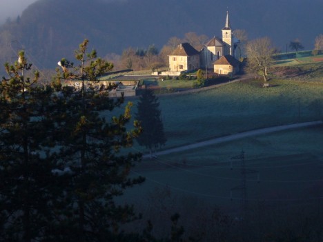 Église de Sainte-Marie-d'alvey, déc. 2006