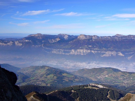 Face au Massif de la Chartreuse Sud, oct. 2007