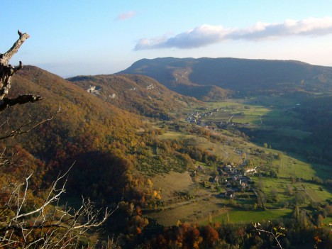 Paysage du Bugey, août 2007