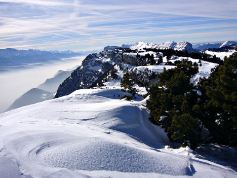 Crête des Rochers de Belles Ombres, janv. 2009