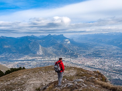 Descente du Moucherotte : Grenoble, Grésivaudan, Chartreuse, Belledonne…, oct. 2009