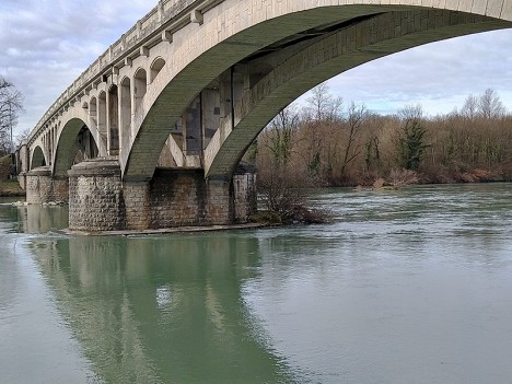 Sous le Pont de Cordon, fév. 2021