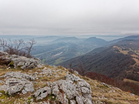 Paysage de Colomieu : le Lac d'Arboreiaz