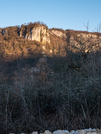 Le Rocher de Saint-Alban, janv. 2020