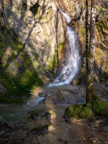 La Cascade du Niaz, janv. 2020