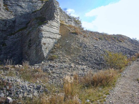 Extraction du calcaire, Cerin