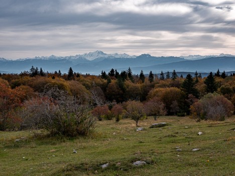 Paysage du Col de Charbemènes, oct. 2020