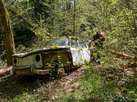 L'épave de la Côte la Clef, avr. 2021