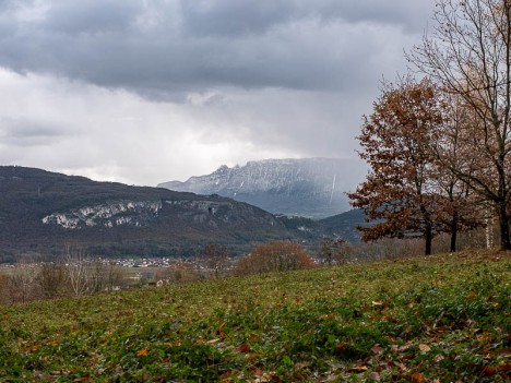 Il neige sur la Dent du Chat…, déc. 2023