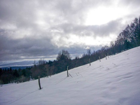 Jeux de lumière au Col de Charbemènes
