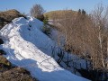 Sortie du Creux de la Roche, enneigée