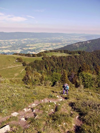 Par les crêtes du Grand Colombier
