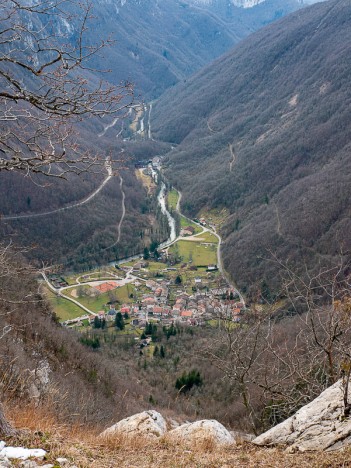 Chaley, village du départ, fév. 2020