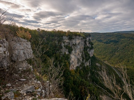 Falaises du plateau de la Falconnière, oct. 2020